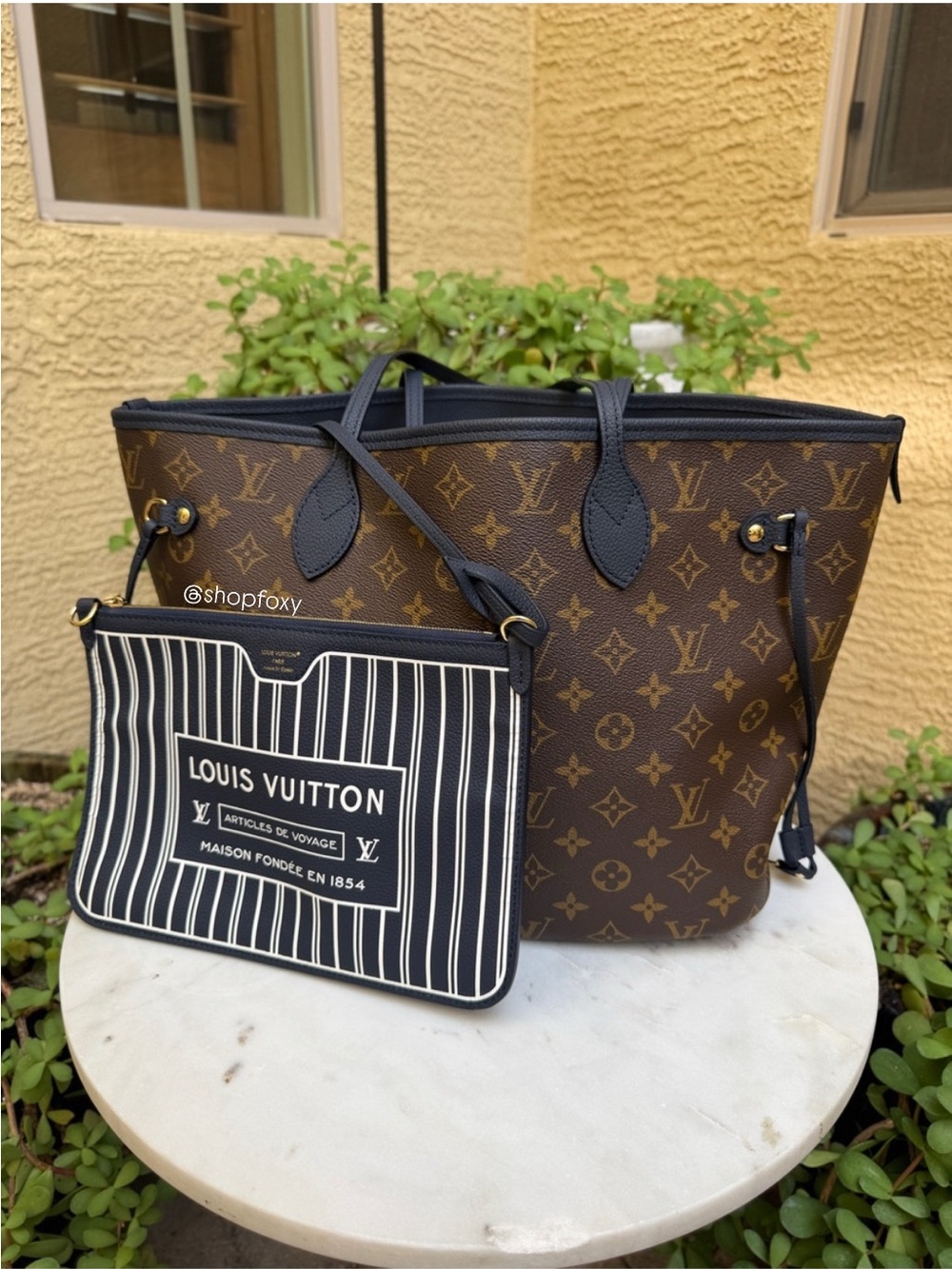 Louis Vuitton Inside Out Neverfull MM Tote